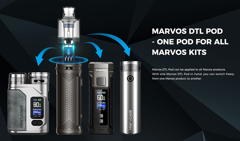 Freemax Marvos 80W Kit DTL Pod