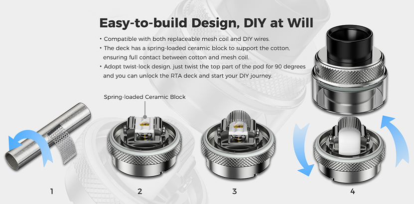 Freemax Marvos RTA Pod Feature 4