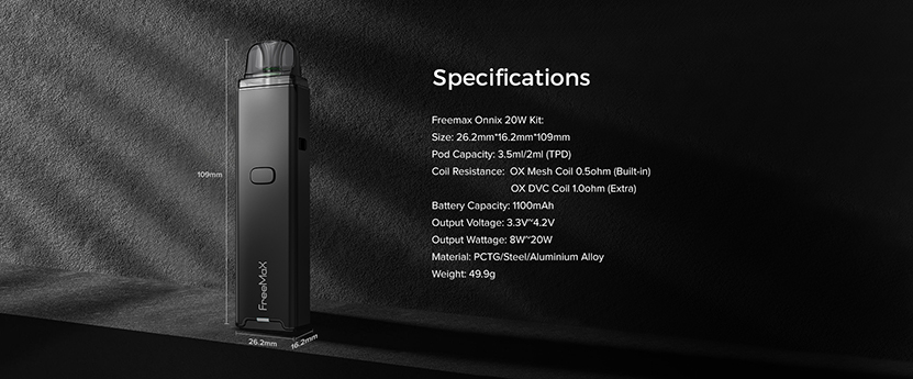 Freemax Onnix 20W Kit specification