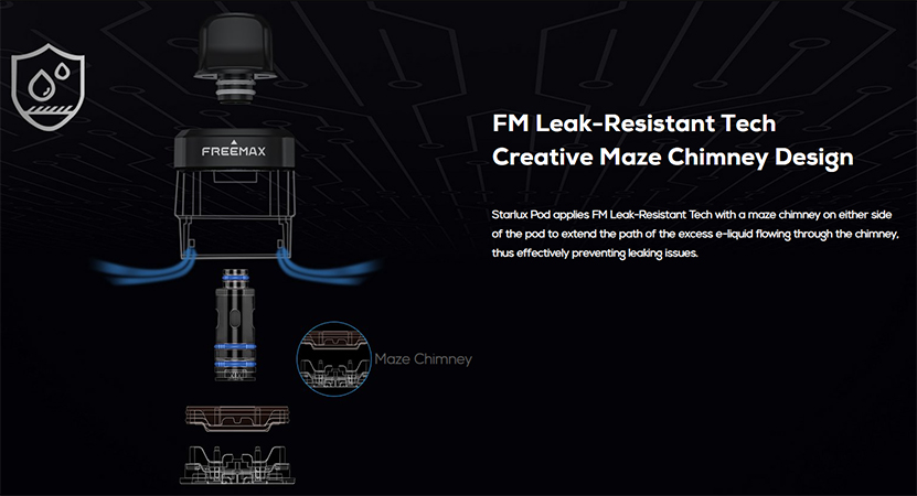 Freemax Starlux 40W Kit FM Leak Resistant Tech