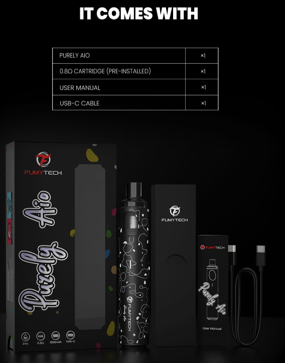 Fumytech Purely AIO Kit Package