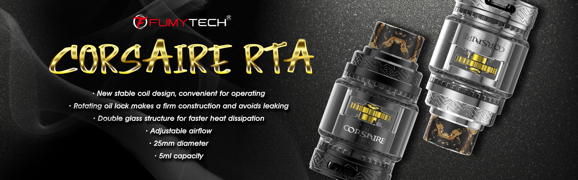 Fumytech Corsaire RTA Features 2