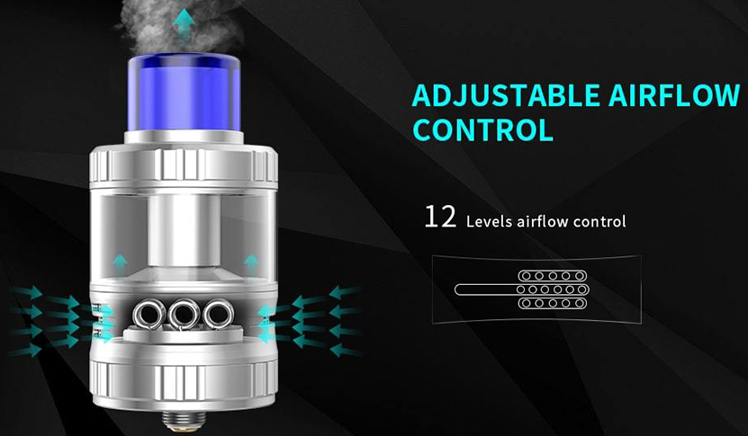 G Taste Aries 30 Rta 30mm 10ml 6ml Rebuildable Tank Atomizer