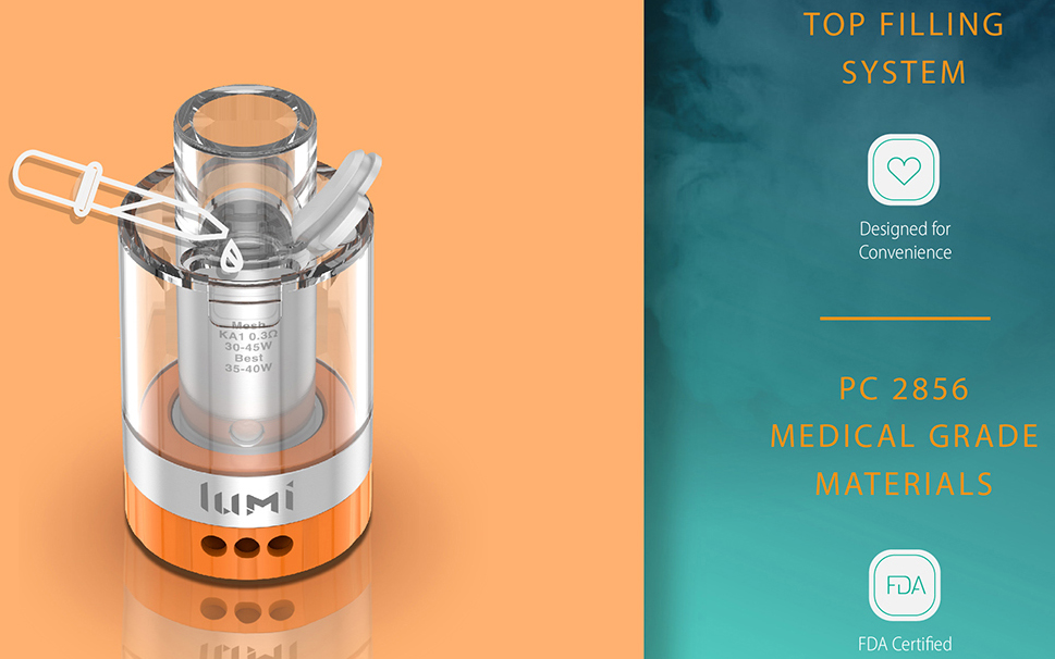 GeekVape Lumi Vape Tank Features 3