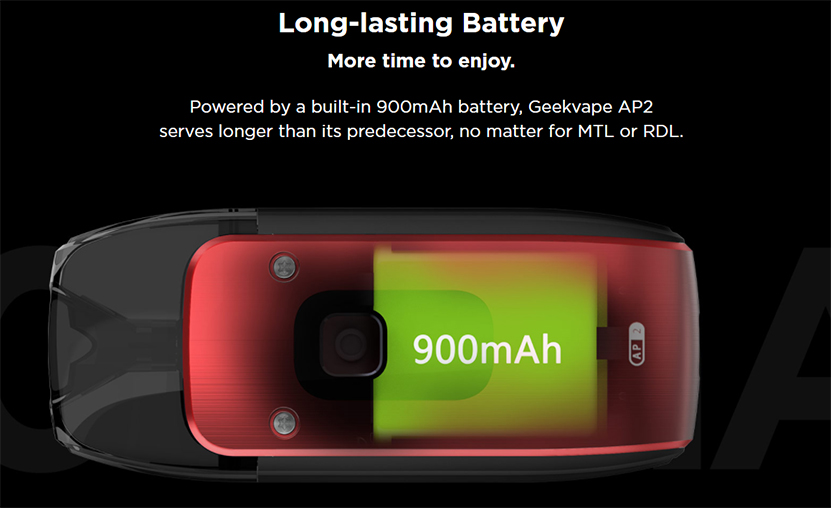 GeekVape AP2 Pod Kit Battery