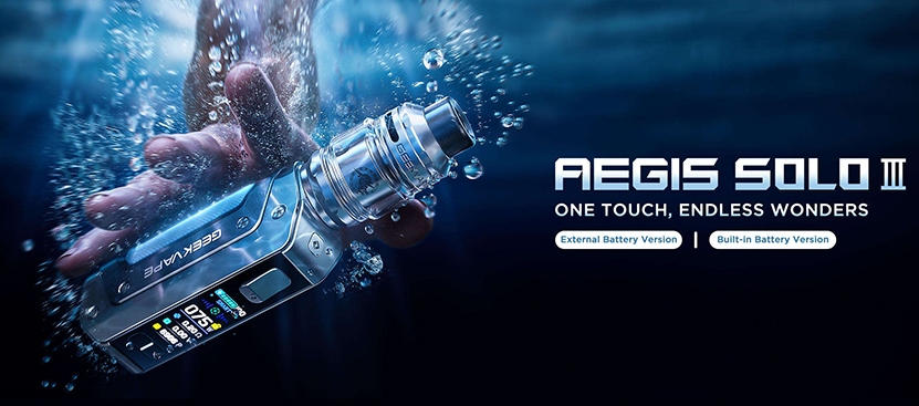 GeekVape Aegis Solo 3 Kit Banner