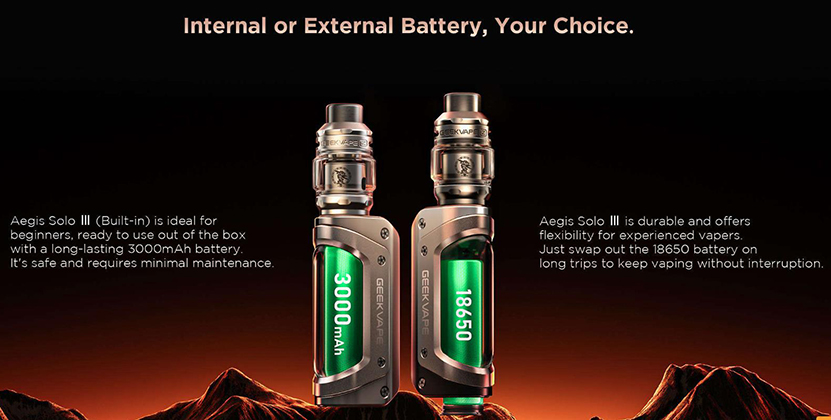 GeekVape Aegis Solo 3 Kit Two Version