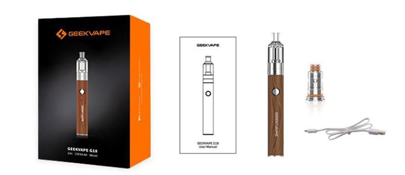 GeekVape G18 Pen Kit package