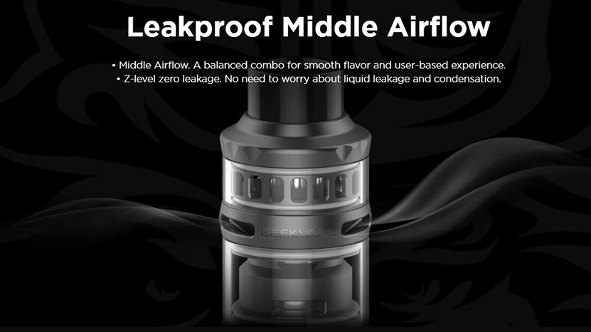 P Sub Ohm Tank Leakproof Middle Airflow