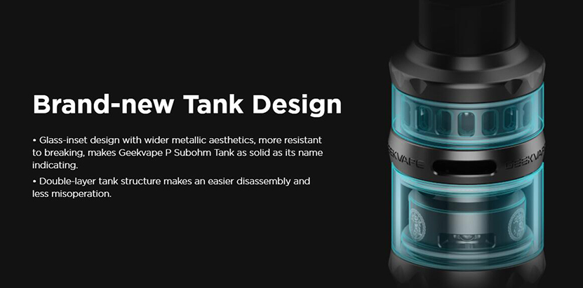 GeekVape P Sub Ohm Tank Designs