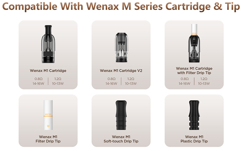 GeekVape Wenax M2 Kit Compatible