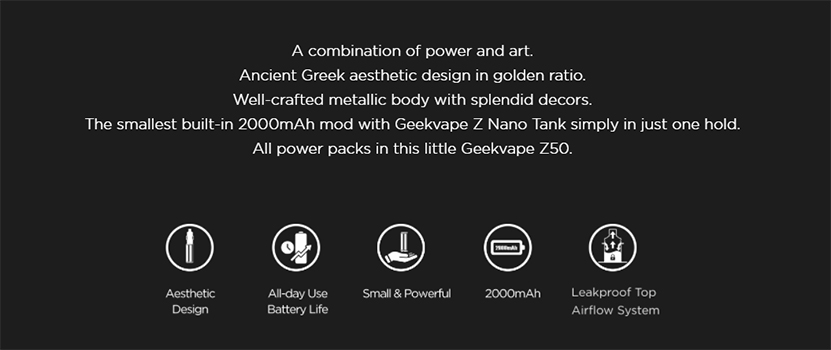 GeekVape Z50 Kit feature2