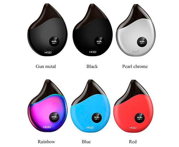 HQD Comma Pod Kit Colors