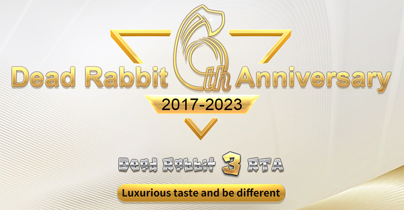 Hellvape Dead Rabbit 3 RTA 6th Anniversary Edition