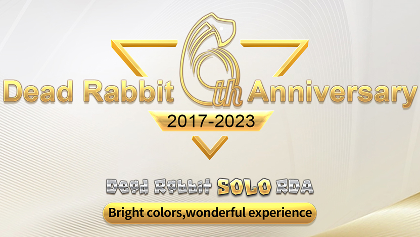 Hellvape Dead Rabbit Solo RDA 6th Anniversary Edition Coming