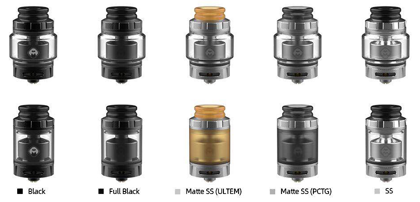 Destiny RTA Atomizer Colors