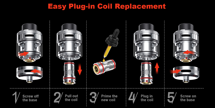 Hellvape Fat Rabbit 2 Tank Easy Replacement