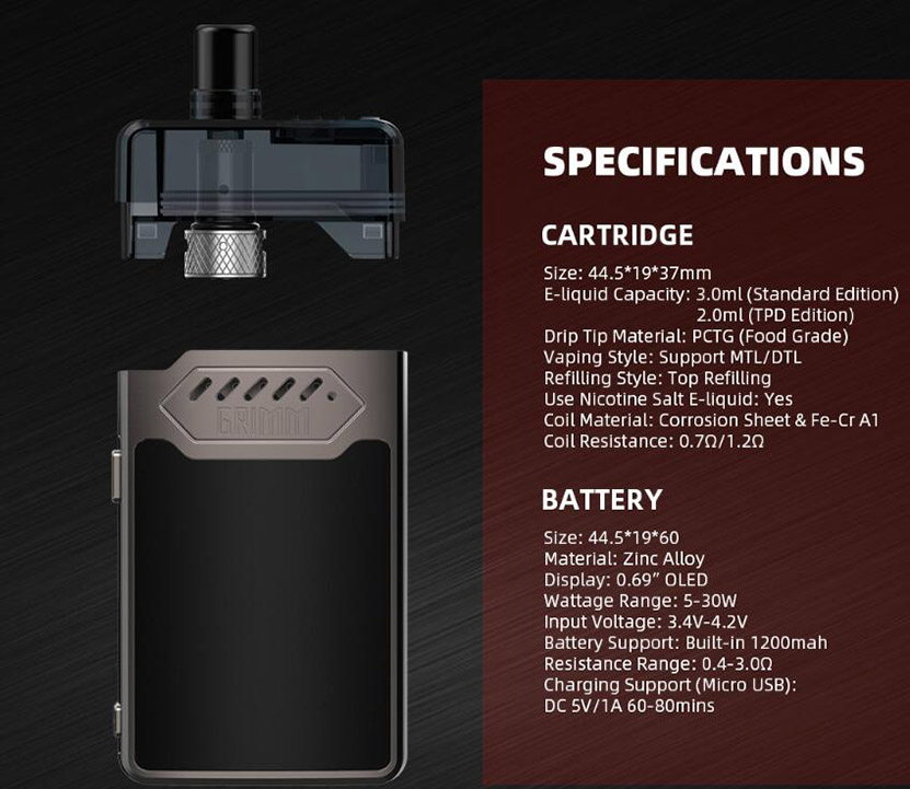 Hellvape Grimm Kit Features 9