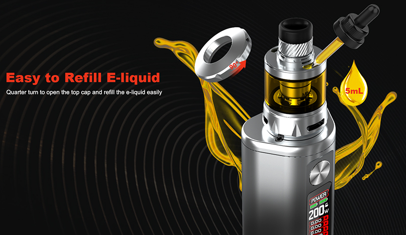 Hellvape H200 Mod Kit Filling