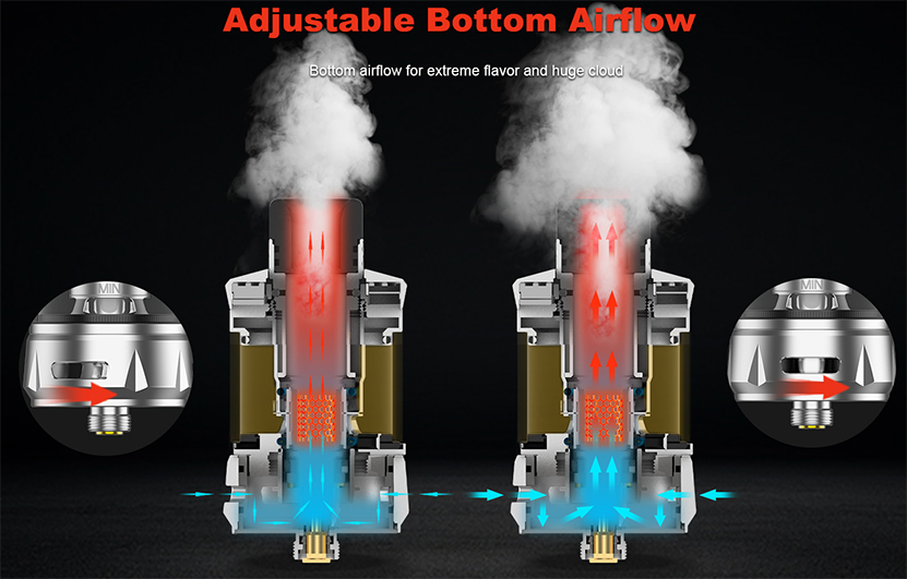 Hellvape TLC Tank Adustable Airflow