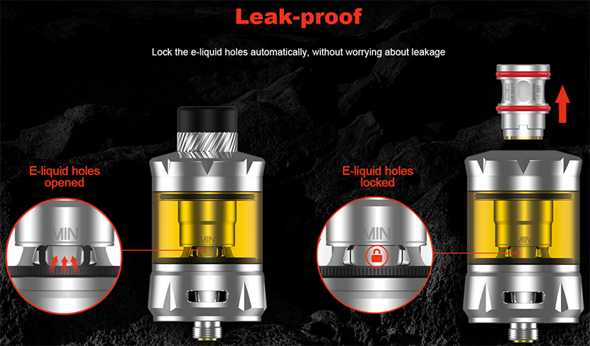 Hellvape TLC Tank Leakproof Use