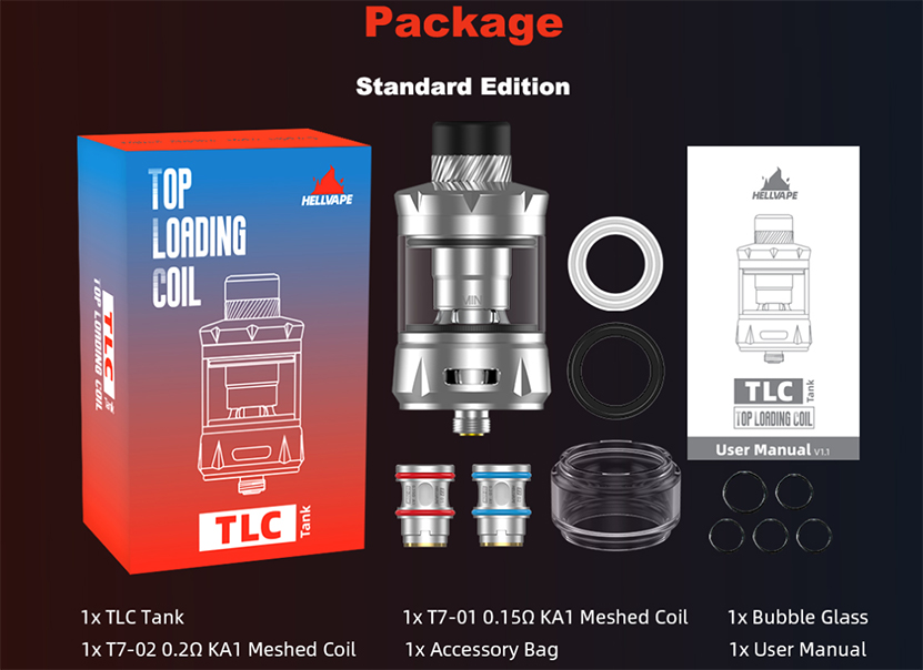 Hellvape TLC Tank Package