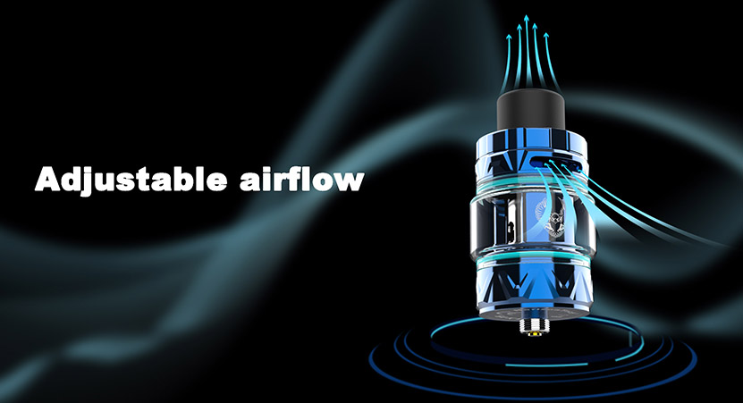 Horizon Sakerz Sub Ohm Tank airflow