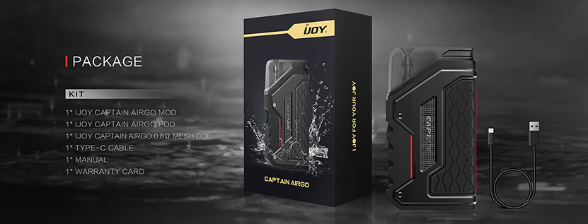 IJOY Captain AirGo Kit feature9