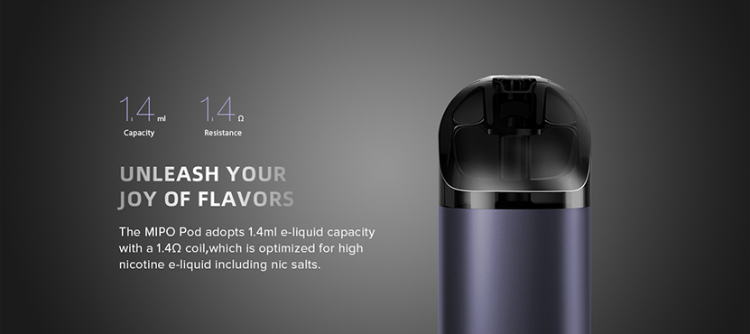 IJOY Mipo Pod Vape Kit Feature