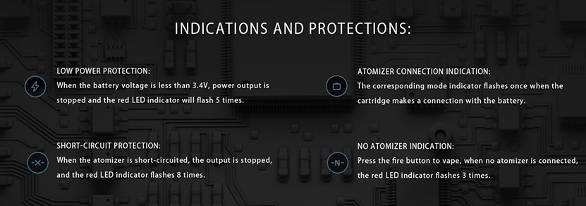 IJOY Neptune X Starter Kit Protections