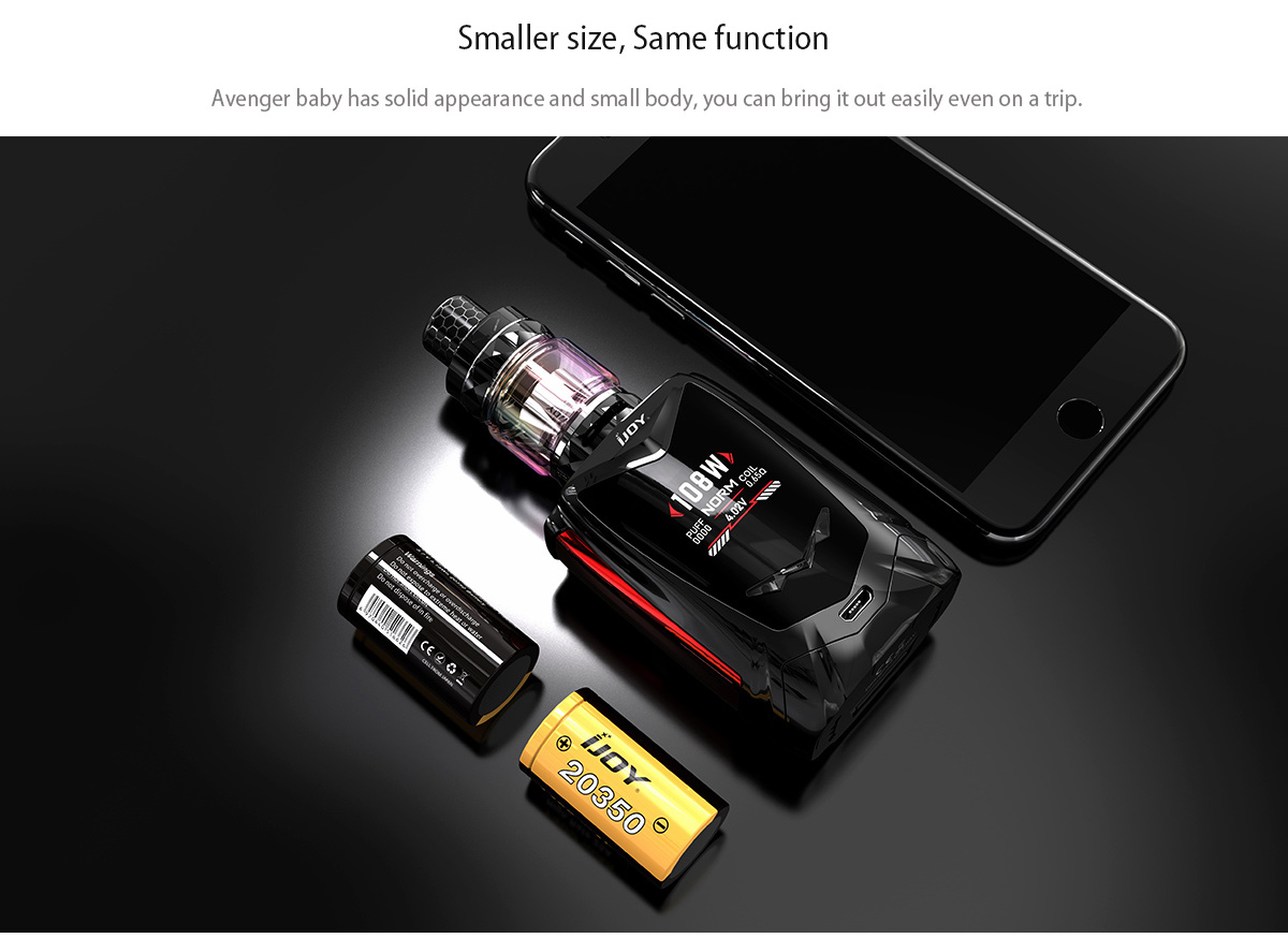 IJOY Avenger Baby Kit Feature 1