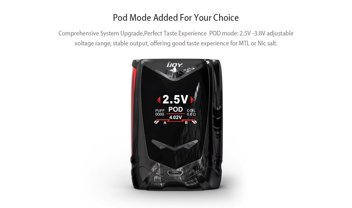 IJOY Avenger Baby Kit Feature 3