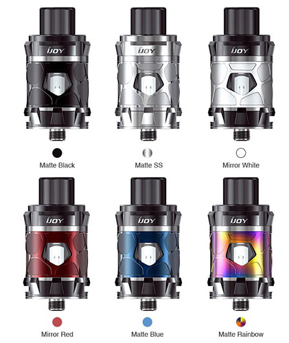 IJOY Mystique Sub Ohm Tank Colors