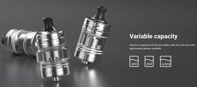 Innokin CoolFire Z60 Kit Capacity