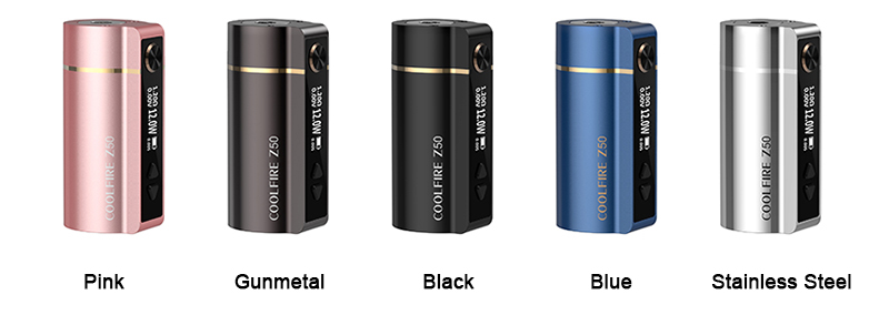 Innokin Coolfire Z50 Mod Colors