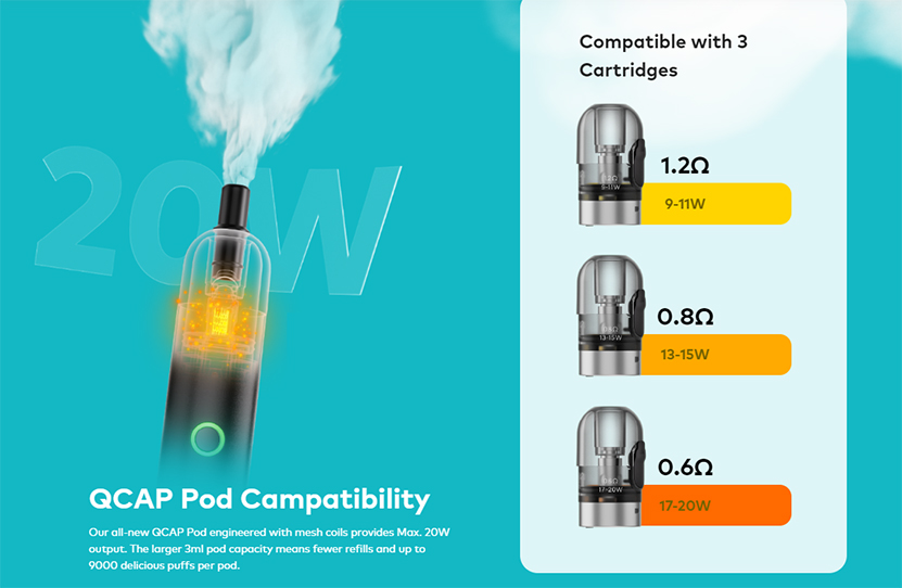 Innokin Trine Q Pod Kit Compatible