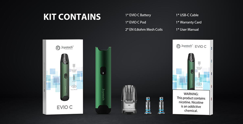 Joyetech EVIO C Kit Package