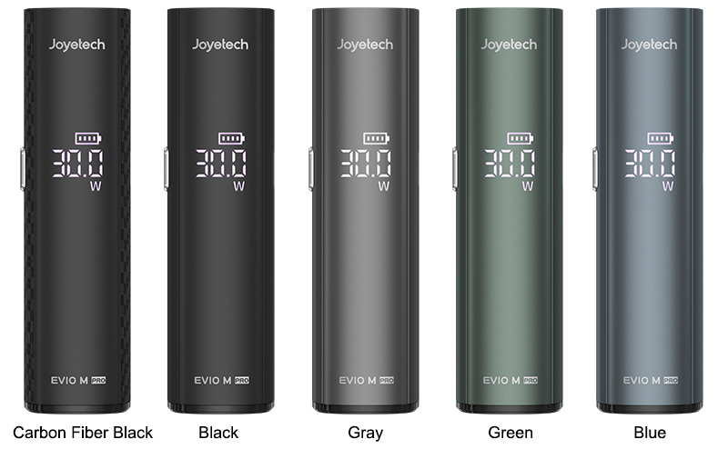 Joyetech EVIO M Pro Battery Colors