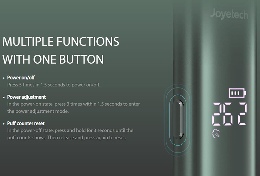 Joyetech EVIO M Pro Kit One Button