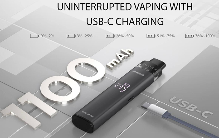 Joyetech EVIO M Pro Kit USB-C Charging