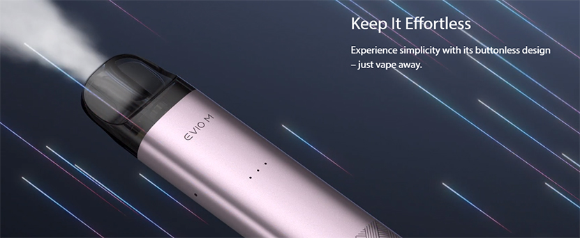 Joyetech Ecio M Battery Buttonless Design