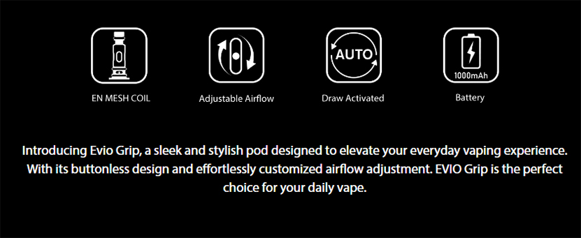 Joyetech Evio Grip Kit Features