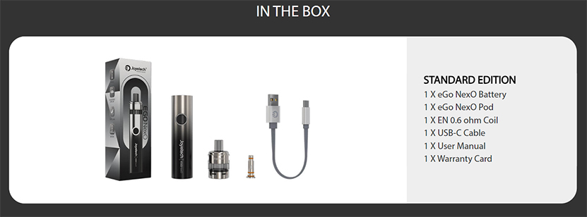 Joyetech eGo NexO Pod Kit Package