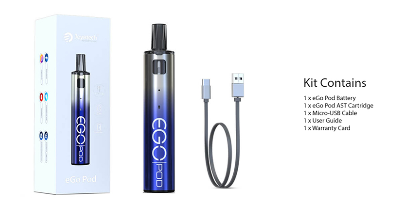 Joyetech eGo Pod AST Version Kit package