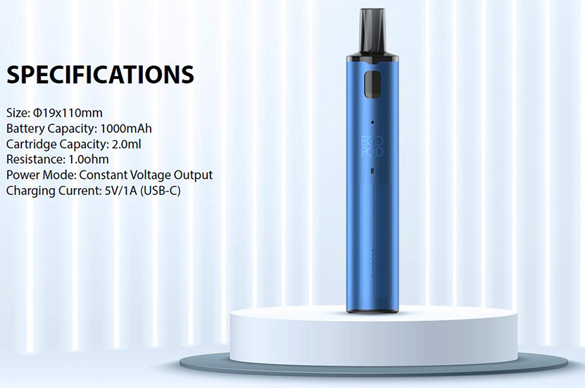 Joyetech eGo Pod Kit Update Version Specifications