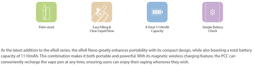 Joyetech eRoll Nano Pod Kit Description