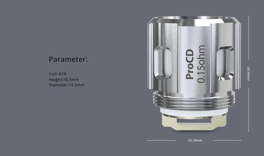 Joyetech ProCD-0.15ohm DL Coil Features 2