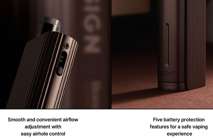 Justfog Glent Pod Kit Feature