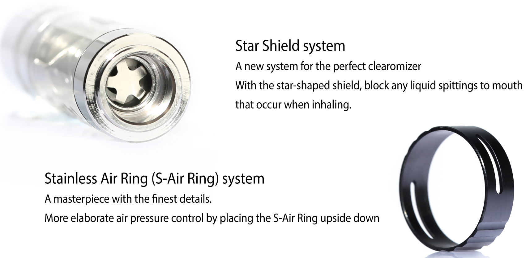 Justfog Q14 Clearomizer Features 01