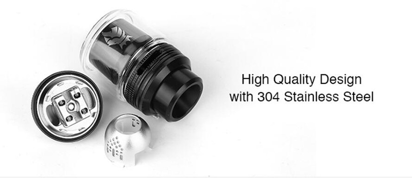 Solomon 3 RTA High quality design with 304 stainless steel 